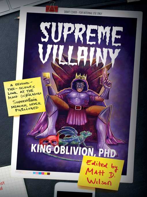 Title details for Supreme Villainy by King Oblivion - Available